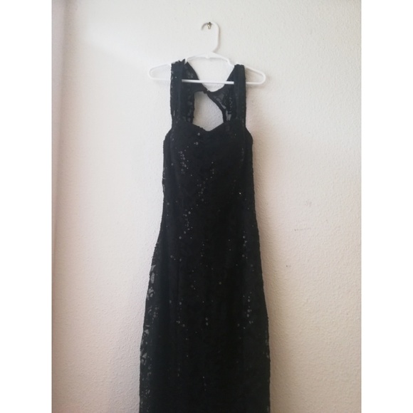 BLACK PROM DRESS - Picture 3 of 5